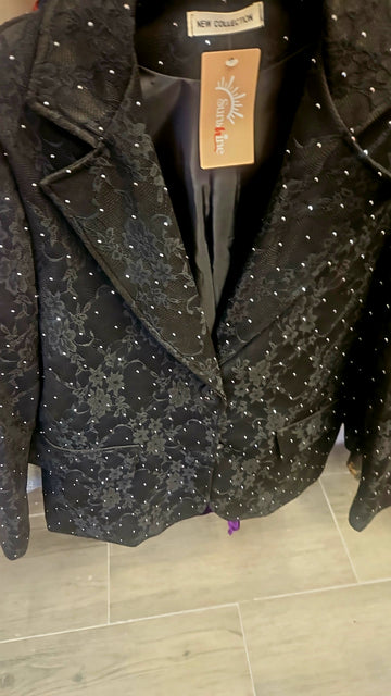 Chaqueta brillante