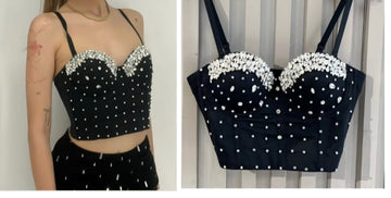 Top razo y diamante