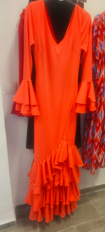 Vestido salmon