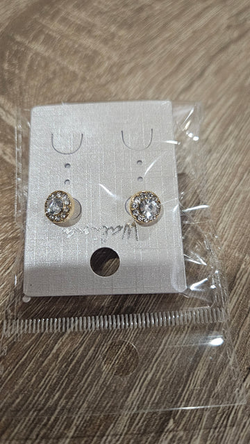 Pendiente diamante
