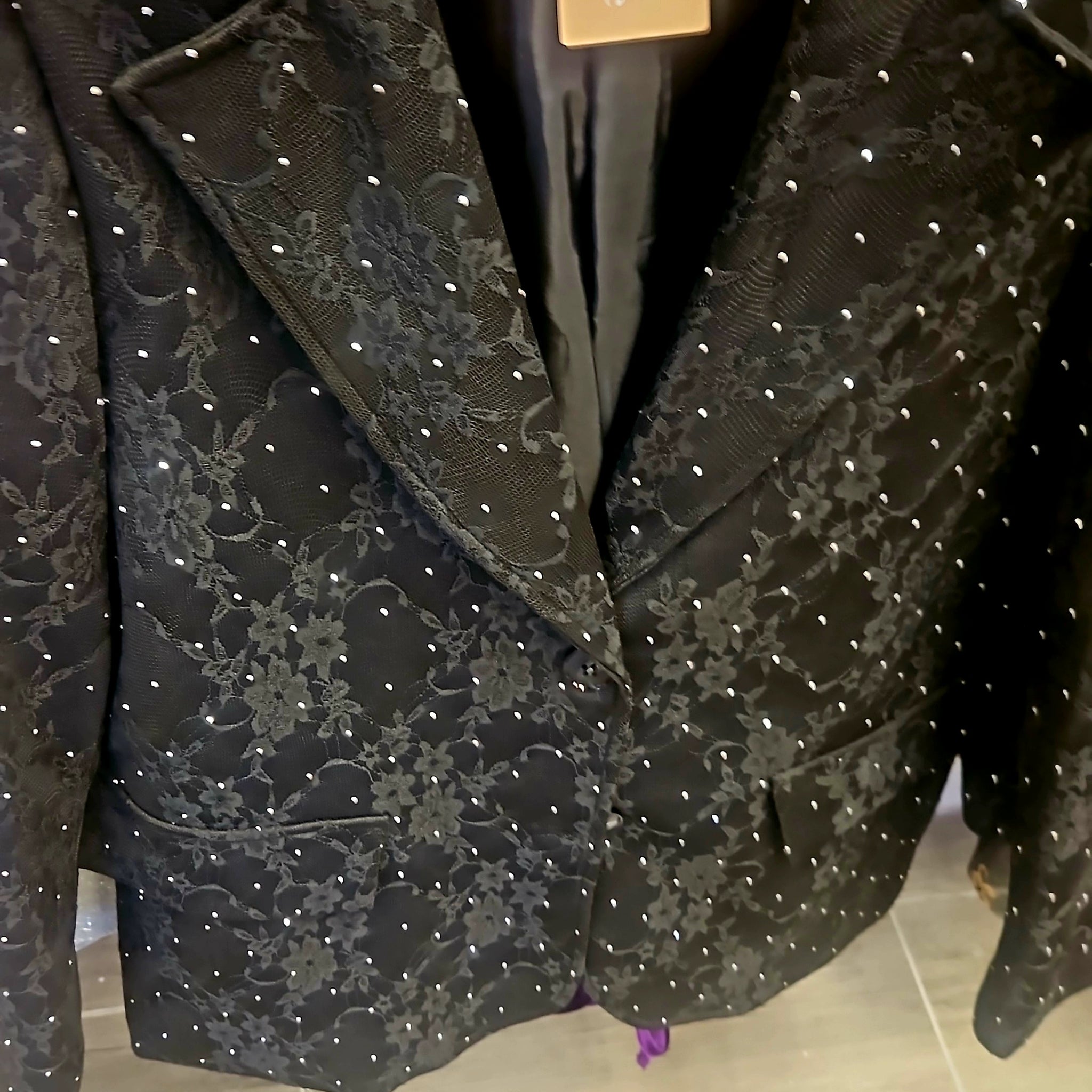 Chaqueta brillante