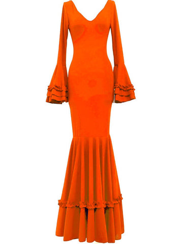 Vestido  naranja