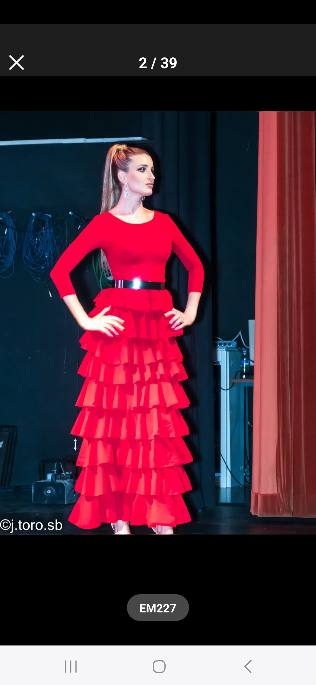 Vestido flamenca