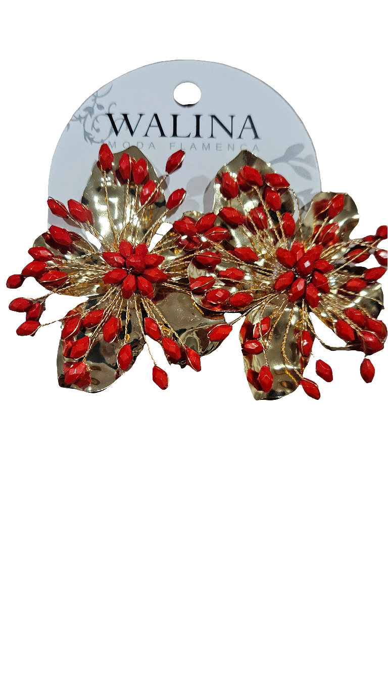 Pendiente flamenca