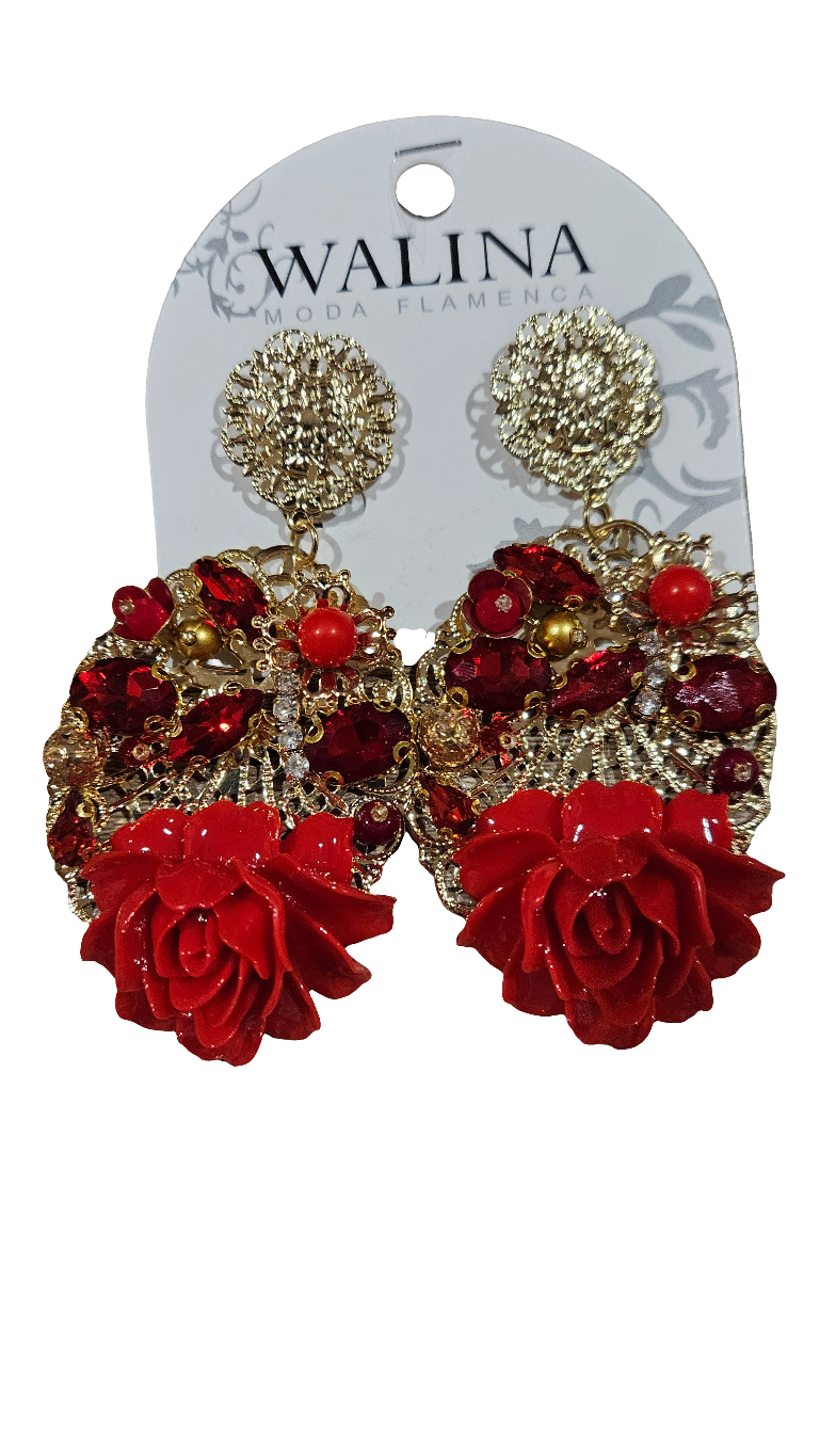 Pendiente flamenca