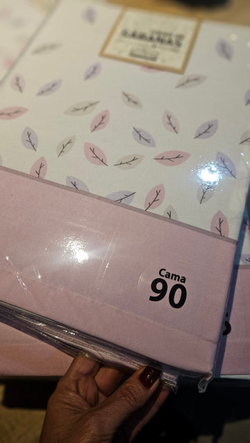 Cama 90 tres piezas