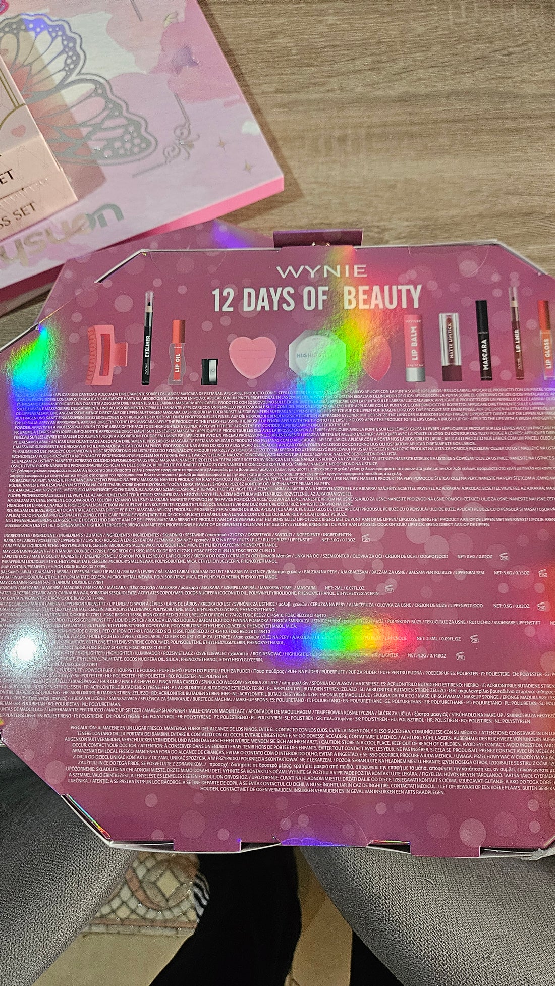 Calendario maquillaje