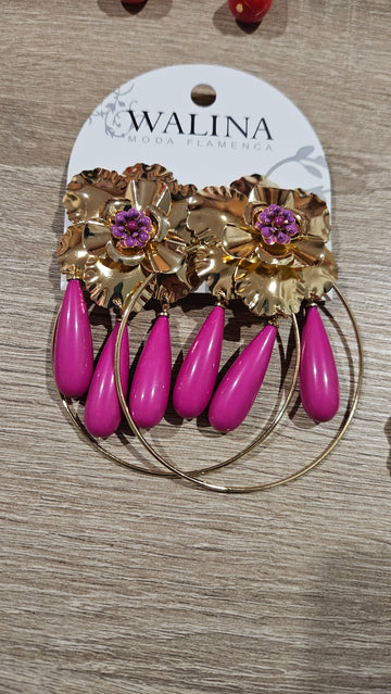 Pendiente flamenca
