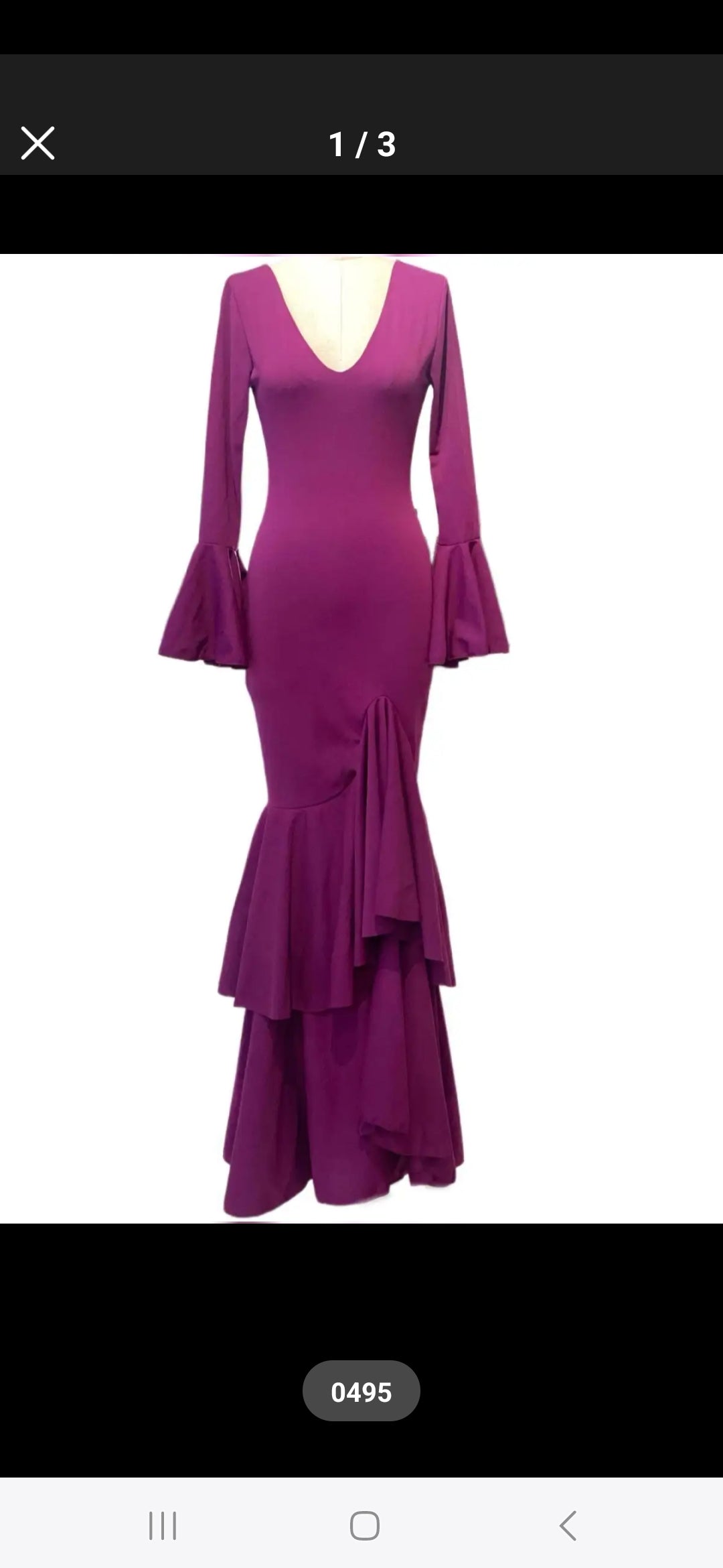 Vestido  candela