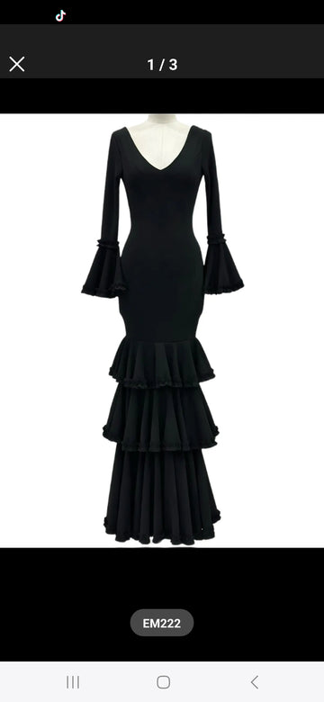 Vestido cancan
