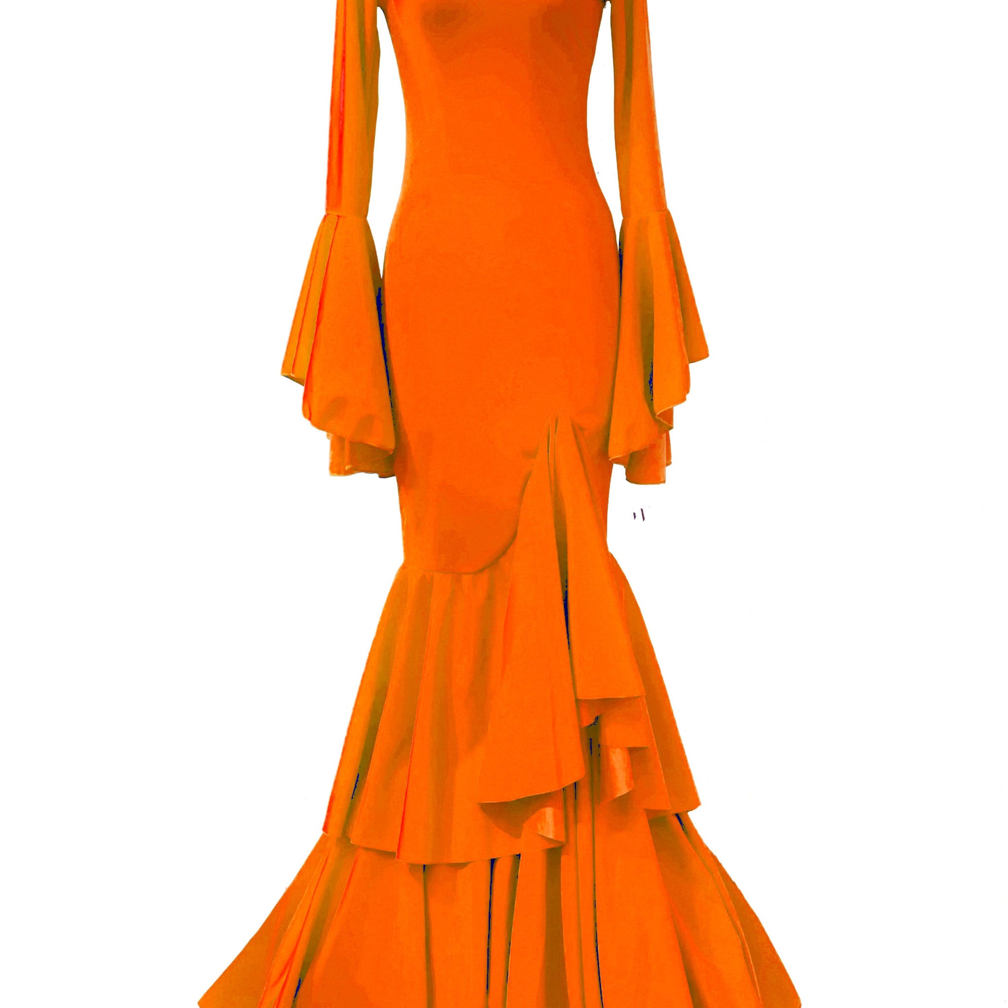 Vestido naranja