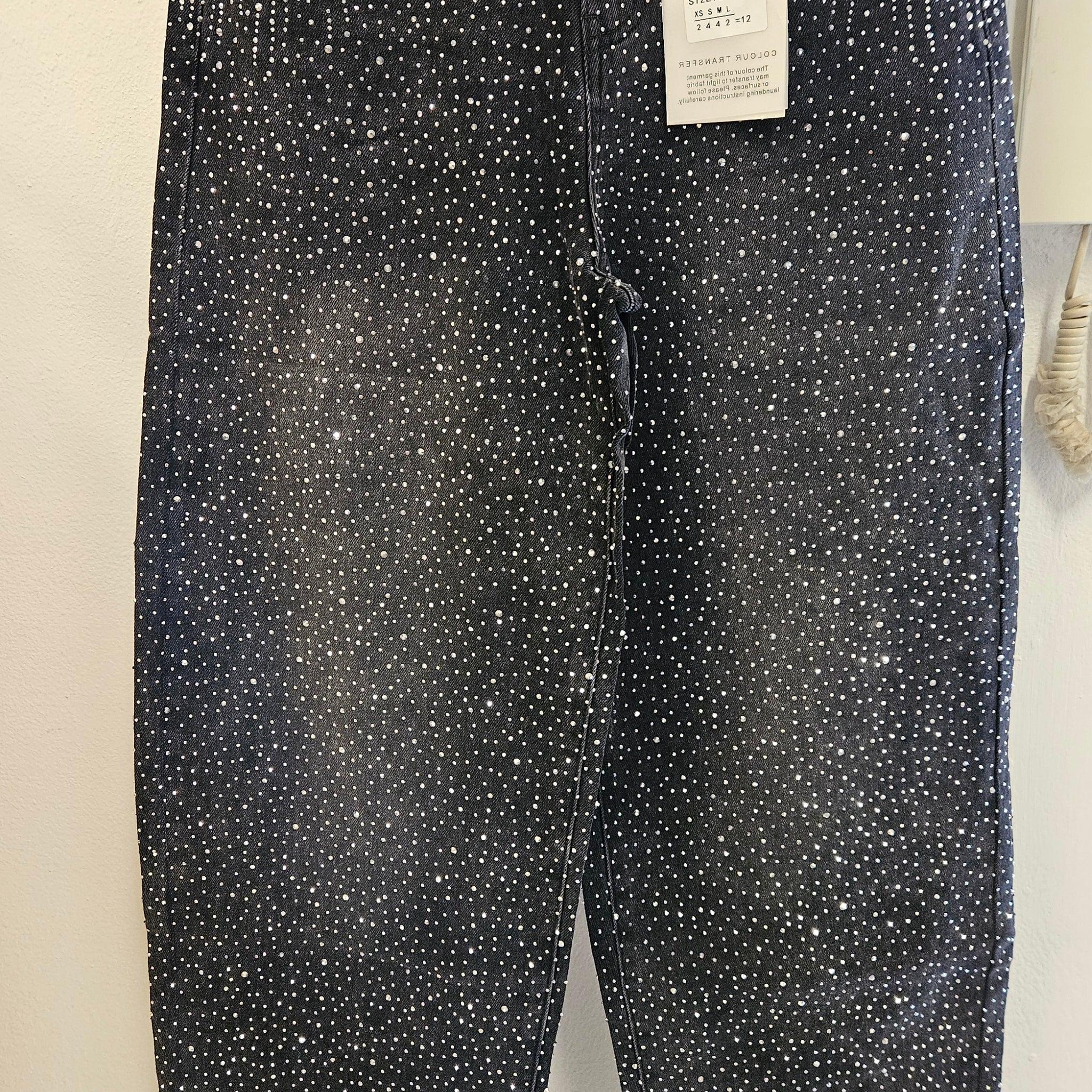 Pantalón brillante