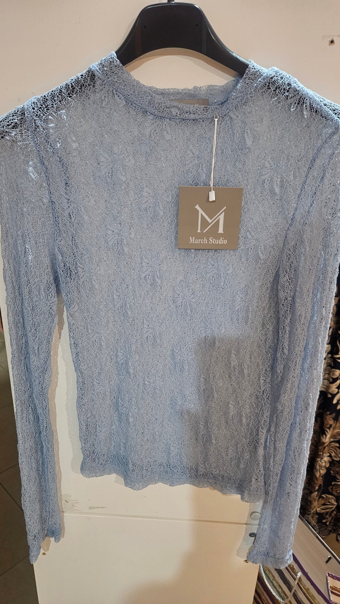 Camiseta encaje elástica