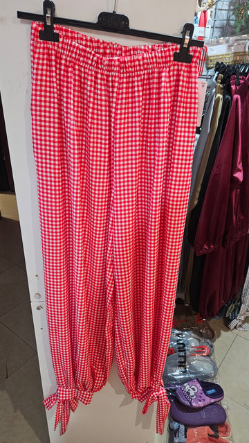 Pantalón cuadros