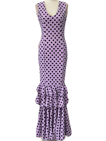 Vestido malva