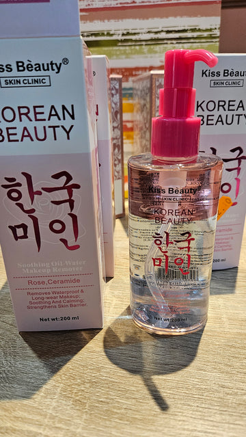 Desmaquillante rosa  coreano