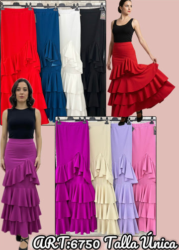 Falda flamenca
