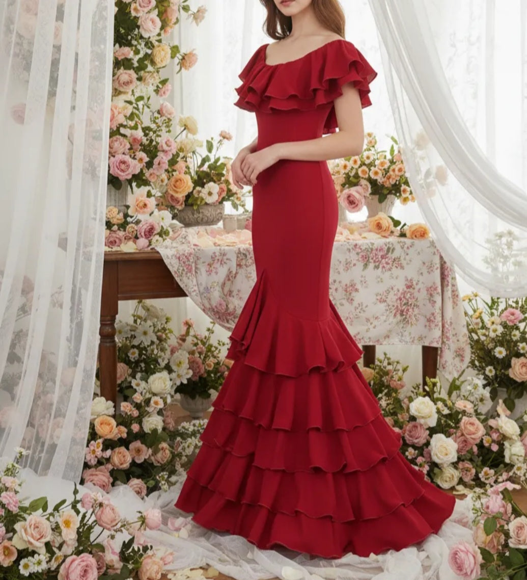 Traje flamenca