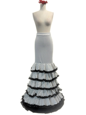 Falda blanca