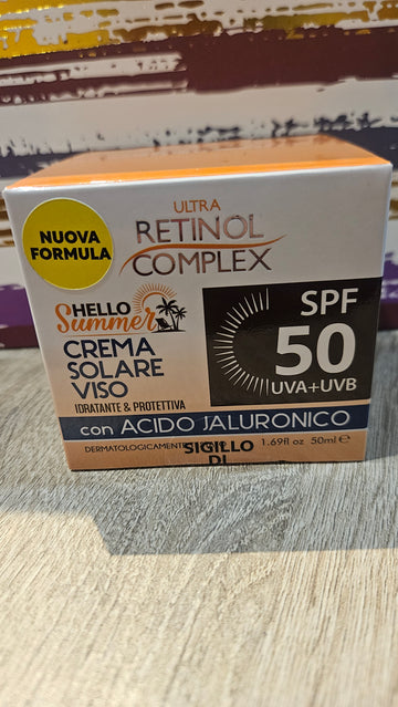 Grema solar ácido jaluronico