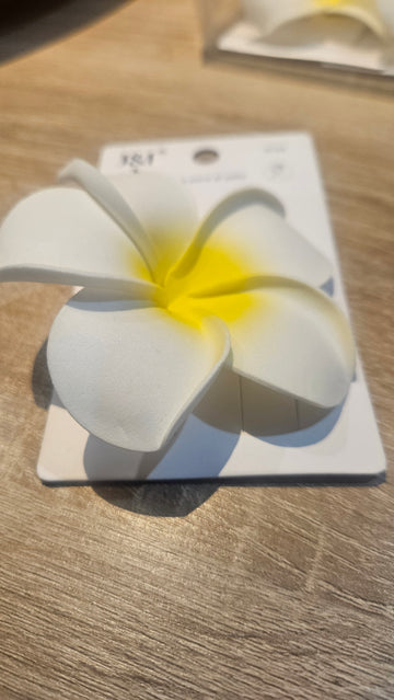 Flor  pinza del cabello