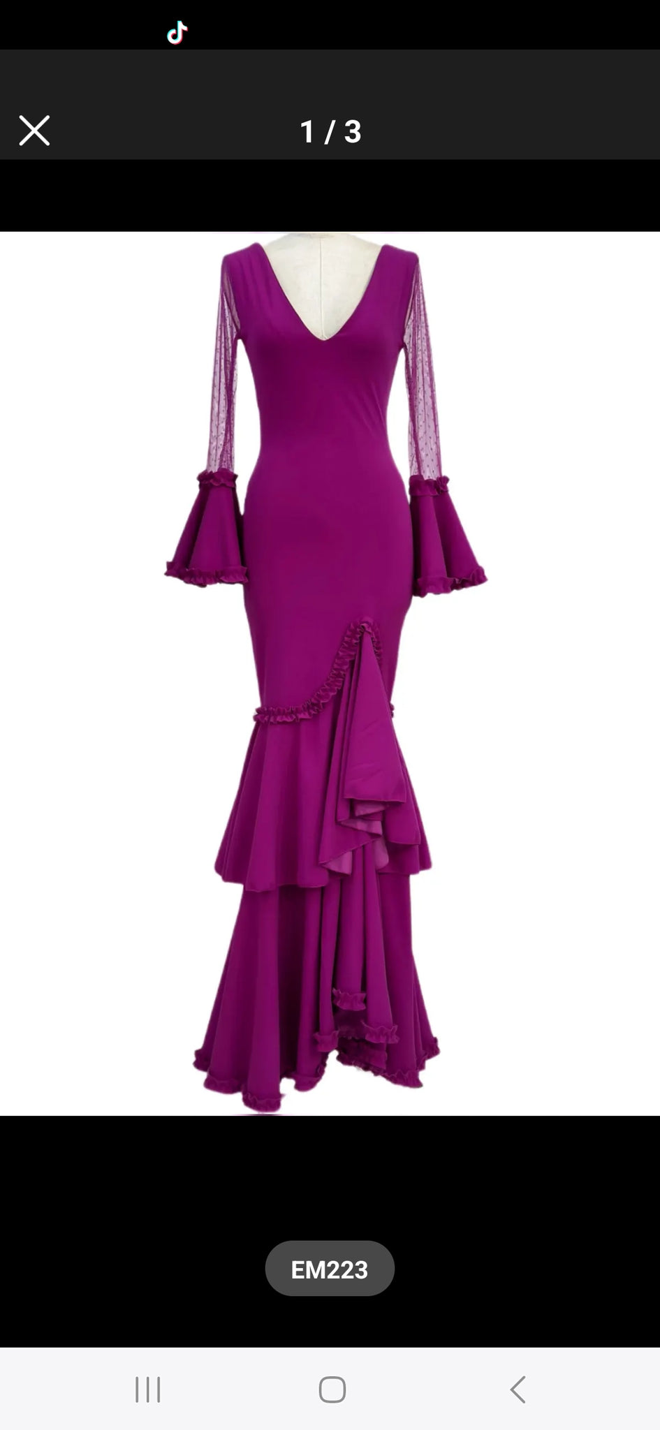 Vestido buganvilla