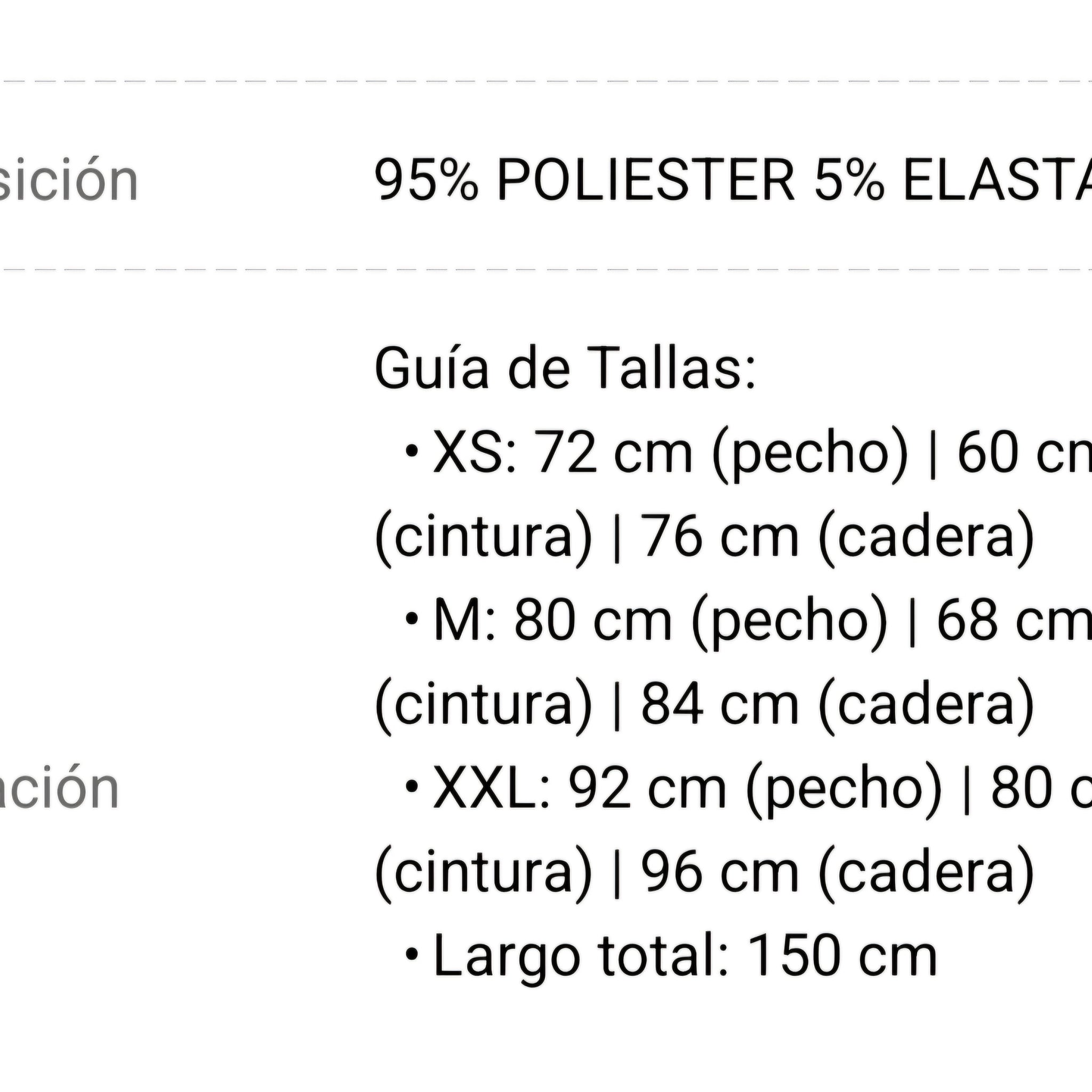 Todos los vestidos  tienen elástico y las medidas son sin estirar