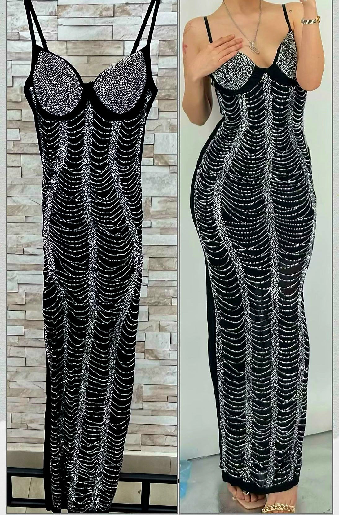 Vestido diamante