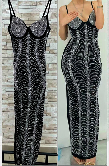 Vestido diamante