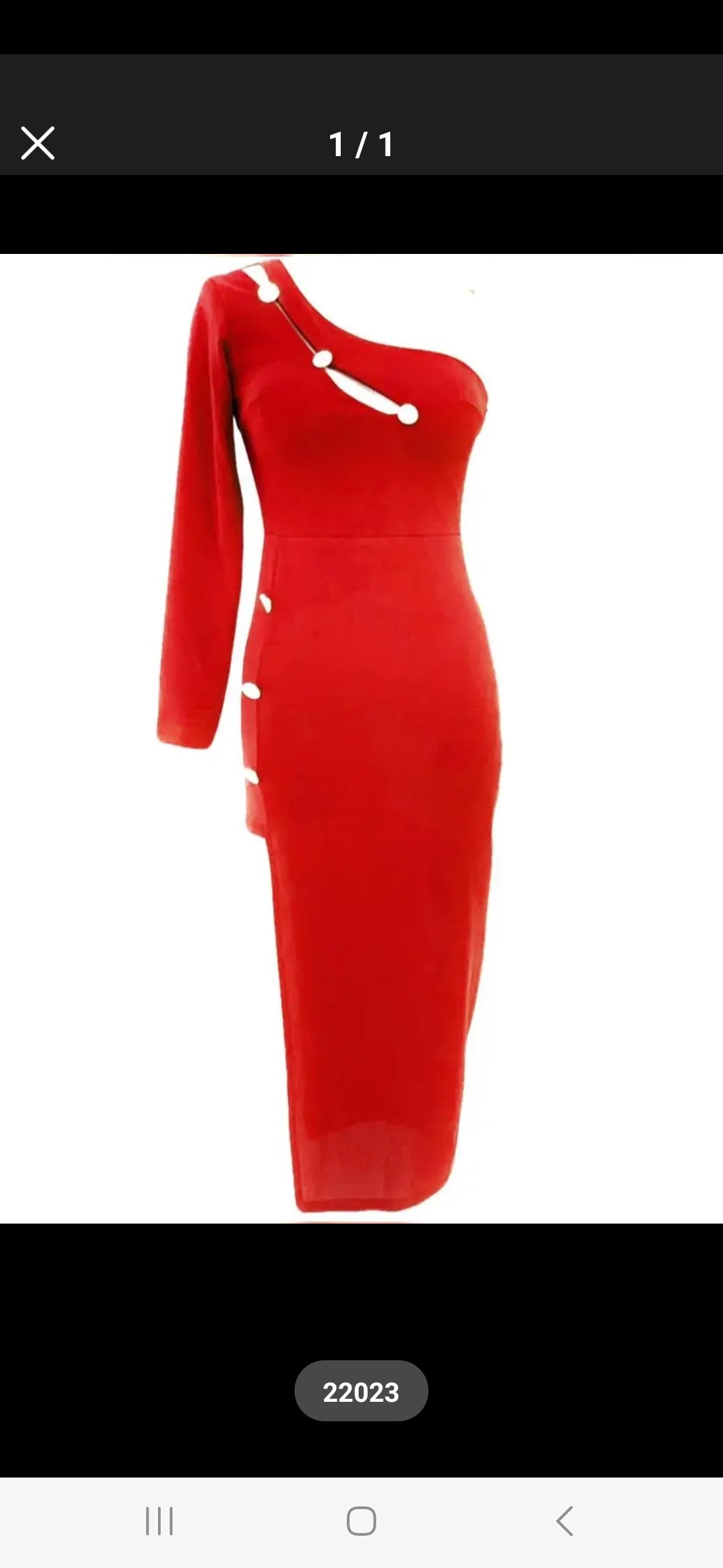 Vestido manga