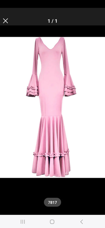 Vestido rosa