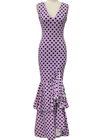 Vestido malva