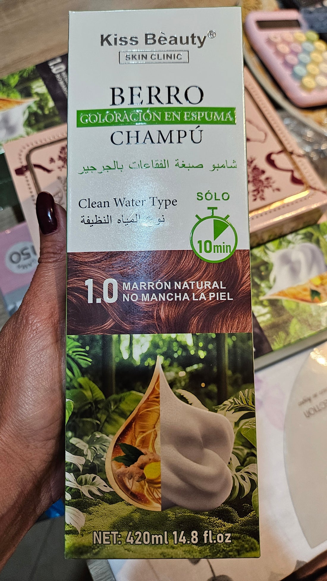 Champú color
