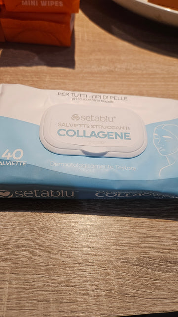 Toallitas con colágeno
